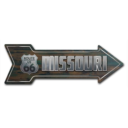 Missouri 66 Arrow Decal Funny Home Decor 36in Wide